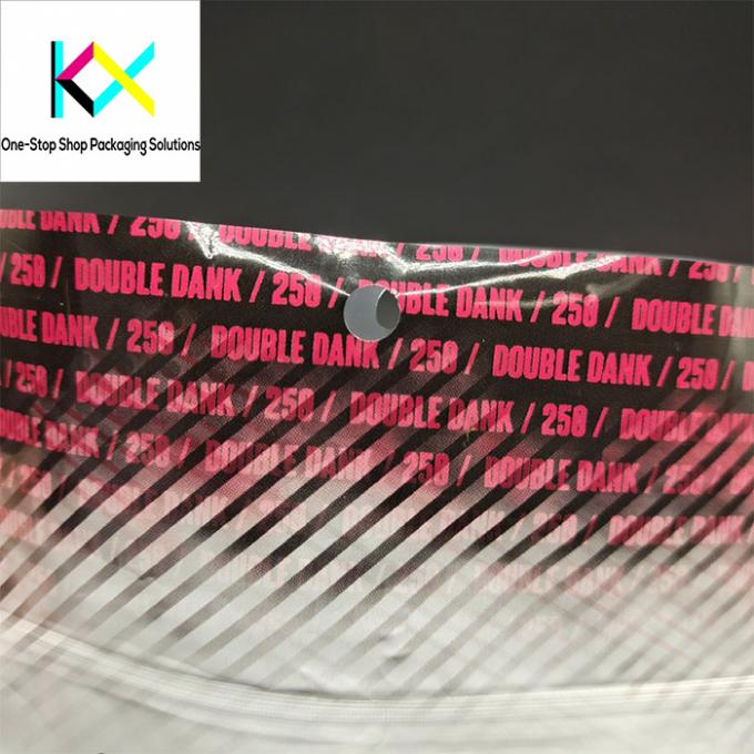 Bolsas de embalaje de bocadillos de papel aluminizado con toque suave Bolsas de comida impresas a medida con agujero redondo 2